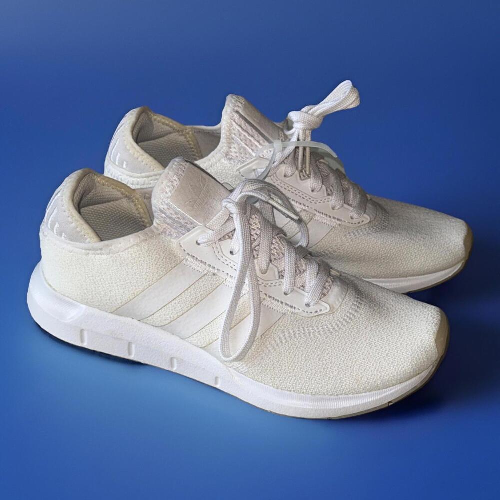 Adidas Original Swift Run X Womens Size 6.5 White Running Walking Shoes Sneakers